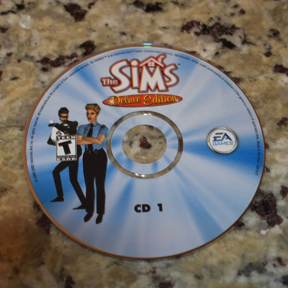 The Sims Deluxe Edition PC CD